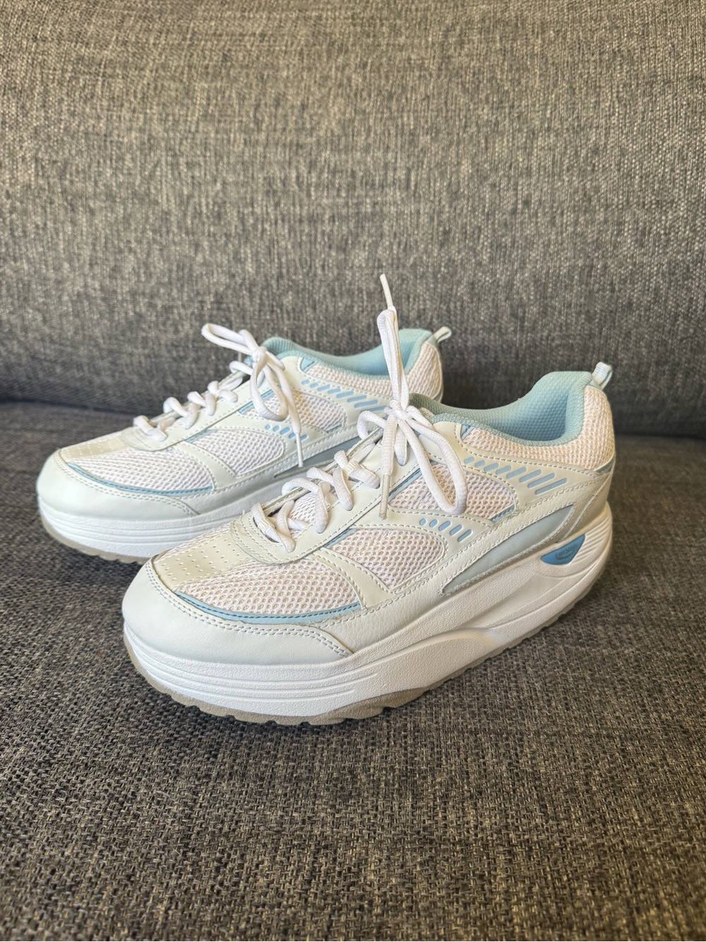 ExerSteps Rocker Bottom Toning Walking Sneakers